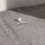 Tiny 7 beads Threadless Flat Back Earring, 20,18,16ga, 5-10mm Unisex, Surgical Steel SHEMISLI SS850 -> SS1005