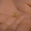 Tiny Poinsettia Flower Threadless Flat Back Earring, December Birth Flower, 20,18,16ga, 5-10mm Unisex, Surgical Steel SHEMISLI SS1058