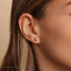 Tiny Bunny Head Threadless Flat Back Earring, 20,18,16ga, 5-10mm Unisex, Surgical Steel SHEMISLI SS979
