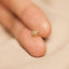 Tiny Spiky Ball Threadless Flat Back Earring, 20,18,16ga, 5-10mm Unisex, Surgical Steel SHEMISLI SS1141