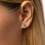 Tiny Orangutan Threadless Flat Back Earring, 20,18,16ga, 5-10mm Unisex, Surgical Steel SHEMISLI SS1087