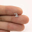 Tiny Orangutan Threadless Flat Back Earring, 20,18,16ga, 5-10mm Unisex, Surgical Steel SHEMISLI SS1087