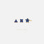 Tiny Sapphire Stone Flower Stud, Unisex, Gold, Silver SHEMISLI - SS244, SS246, SS324