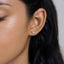 Tiny CZ Butterfly Stud Earring, Unisex, Gold, Silver SHEMISLI - SS043