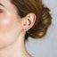 Small 3mm CZ Stud, White, Emerald, Turquoise, Unisex, Gold, Silver SHEMISLI - SS073, SS087, SS091