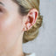 Tiny Circle Stud Earring, Unisex, Gold, Silver SHEMISLI SS017