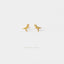 Tiny T-Rex Dinosaur Stud Earring, Tyrannosaurus Earring, Unisex, Gold, Silver SHEMISLI - SS153