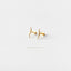 Tiny Lightning Stud Earring, Unisex, Gold, Silver SHEMISLI - SS114 LR