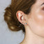 Tiny 2mm CZ Stud, White, Emerald, Turquoise, Unisex, Gold, Silver SHEMISLI - SS072, SS086, SS090