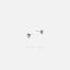 Tiny 3D Pentagon Stud Earring, Unisex, Gold, Silver SHEMISLI SS257