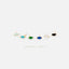 Tiny Marquise Stone Stud, White Emerald Turquoise Sapphire Black Opal, Unisex, Gold, Silver SS211, SS212, SS274, SS275, SS276, SS277