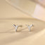 Tiny Hummingbird Stud Earring, Unisex, Gold, Silver SS709 Butterfly End, SS710 Screw Ball End (Type A) LR