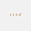 White CZ Stud 1.5, 2, 2.5, 3mm, Unisex, Gold, Silver SS221 SS072 SS158 SS073 Butterfly End, SS463 SS464 SS465 SS466 Screw Ball End (Type A)