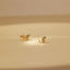 Tiny Butterfly Stud Earring, Unisex, Gold, Silver - SS042 Butterfly End, SS486 Screw Ball End (Type A)