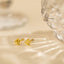 Tiny Angelfish Studs, Fish Earring, Unisex, Gold, Silver SHEMISLI SS657 Butterfly End, SS658 Screw Ball End (Type A) LR
