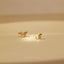 Tiny Butterfly Stud Earring, Unisex, Gold, Silver - SS042 Butterfly End, SS486 Screw Ball End (Type A)