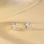 Tiny Unicorn Stud Earring, Unisex, Gold, Silver SS705 Butterfly End, SS706 Screw Ball End (Type A) LR