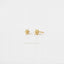 Opal Flower Stud Earring, Unisex, Gold, Silver SHEMISLI - SS161 Butterfly End, SS460 Screw Ball End (Type A)
