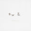 Super Dainty CZ Stud With Screw Ball End (Type A), White stone, Emerald, Unisex, Gold, Silver SHEMISLI - SS205, SS206