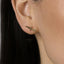 Tiny Dagger Stud Earring, Unisex, Gold, Silver SHEMISLI - SS207 Butterfly End, SS354 Screw Ball End (Type A)