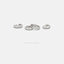 Thick Hoop Earring, Huggies, Unisex, Gold, Silver SHEMISLI - SH326, SH327, SH328, SH329