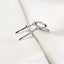Dagger Sword Dangle Hoop Earring, Unisex, Gold, Silver SHEMISLI SH197