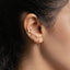Tapered Hoop Earring, Huggies, Unisex, Gold, Silver SHEMISLI - SH316, SH317, SH318, SH319, SH320