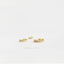 Simple Clear CZ Hoop Earring, White Stone Huggies, Unisex, Gold, Silver SHEMISLI SH040, SH041, SH042, SH043, SH044, SH045