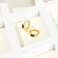 Black Baguette CZ Hoop, Unisex, Gold, Silver SHEMISLI - SH354
