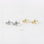 Evil Eye CZ Hoop, Unisex, Gold, Silver SHEMISLI SH089