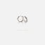 Thick Hexagon Small Hoop Earring, Unisex, Gold, Silver SHEMISLI SH213