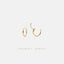 Thin Hoop Ring for Ear Piercings, Hoop With Hinge, 6, 7, 8, 9, 10, 12mm, Unisex, Gold, Silver SH426, SH427, SH428, SH429, SH430, SH432
