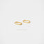 Long Oval Hoop Earring, Unisex, Gold, Silver SHEMISLI - SH209