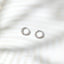 Beaded Hoop Earring, Huggies, Unisex, Gold, Silver SHEMISLI - SH596, SH597, SH598, SH599