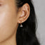 Evil Eye CZ Hoop, Unisex, Gold, Silver SHEMISLI SH090