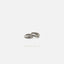 Croissant Hoop Earring, Unisex, Gold, Silver SHEMISLI SH282