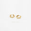 Pentagon Hoop Earring, Unisex, Gold, Silver SHEMISLI SH263