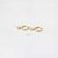 CZ Drop Hoop Earring, Huggies, Unisex, Gold, Silver SHEMISLI SH067, SH338, SH339, SH340, SH341