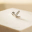 Tiny Hummingbird Threadless Flat Back Lip Labret Stud, 18,16ga, 6-10mm Unisex, Surgical Steel SHEMISLI SS928