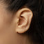 Tiny Cute Salamander Geko Threadless Flat Back Tragus Earring, 20,18,16ga, 5-10mm Unisex, Surgical Steel SHEMISLI SS1020