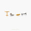 Tiny Feather Threadless Flat Back Tragus Stud, 20,18,16ga, 5-10mm Unisex, Surgical Steel SHEMISLI SS919
