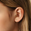 Tiny Octopus Threadless Flat Back Tragus Stud, 20,18,16ga, 5-10mm Unisex, Surgical Steel SHEMISLI SS576