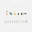Tiny Teardrop Emerald Threadless Flat Back Tragus Stud, 20,18,16ga, 5-10mm Unisex, Surgical Steel SHEMISLI SS595