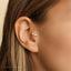 Tiny Cloud Threadless Flat Back Tragus Stud, 20,18,16ga, 5-10mm Unisex, Surgical Steel SHEMISLI SS988
