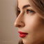 Tiny Teardrop Emerald Threadless Flat Back Nose Stud, 20,18,16ga, 5-10mm Unisex, Surgical Steel SHEMISLI SS595