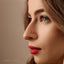 Tiny Teardrop White Stone Threadless Flat Back Nose Stud, 20,18,16ga, 5-10mm Unisex, Surgical Steel SHEMISLI SS594