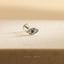 Tiny Evil Eye Threadless Flat Back Nose Stud, 20,18,16ga, 5-10mm Unisex, Surgical Steel SHEMISLI SS929