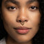 3 Layered Teardrop Septum Ring, Nose Ring, Daith Ring, Hinged Clicker Hoop, 16ga 8mm or 10mm, Unisex, Surgical Steel, SHEMISLI SH706 SH707