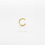 Simple Angled Ear Conch Cuff, Earring No Piercing is Needed, Unisex, Gold, Silver SHEMISLI SF051