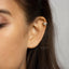 CZ Butterfly Helix Ear Cuff, Earring No Piercing is Needed, Unisex, Gold, Silver SHEMISLI SF052 LR